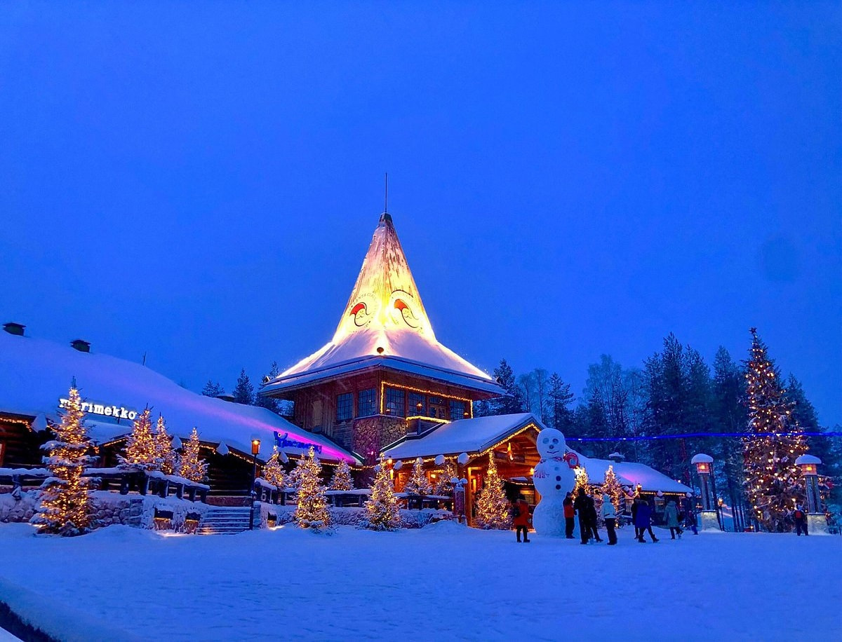 Free time at Santa Claus Village