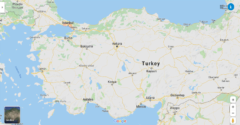 Turkey Map