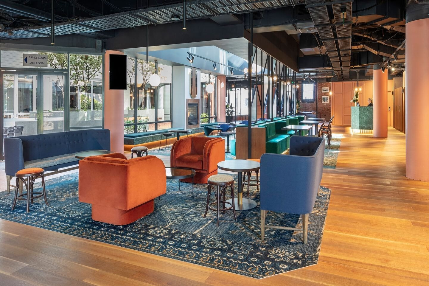 Amora Riverwalk Melbourne Lobby