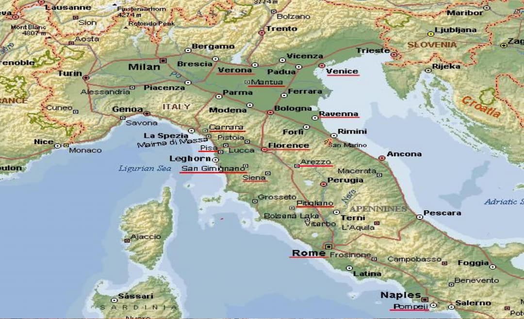 Geography in Florence