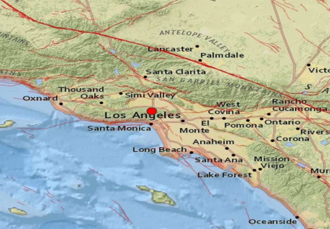 Geography in Los Angeles