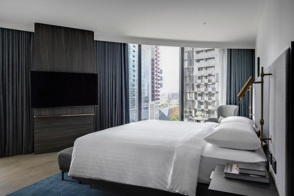 Melbourne Marriott Hotel Docklands Room
