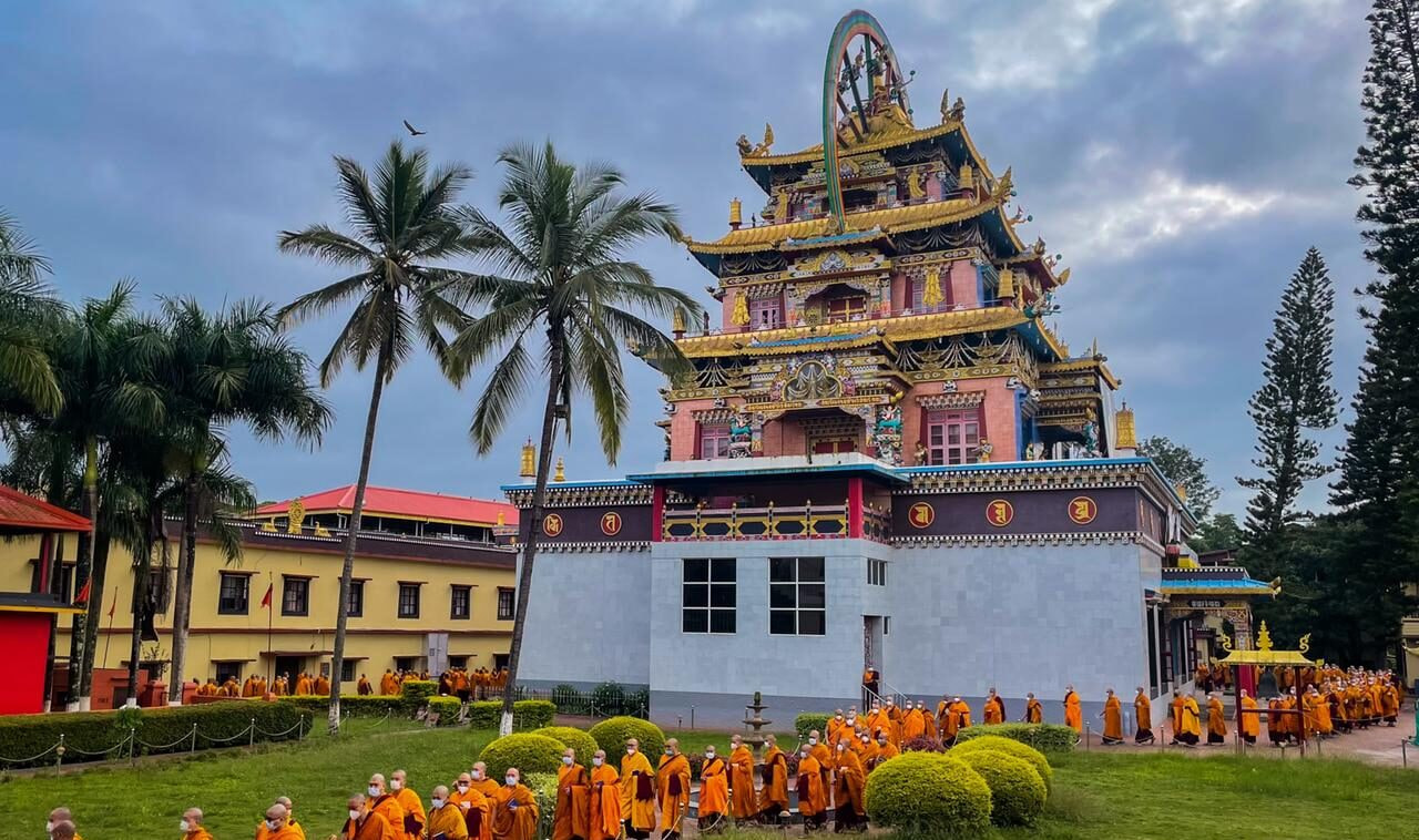 Namdroling Monastery Golden Temple