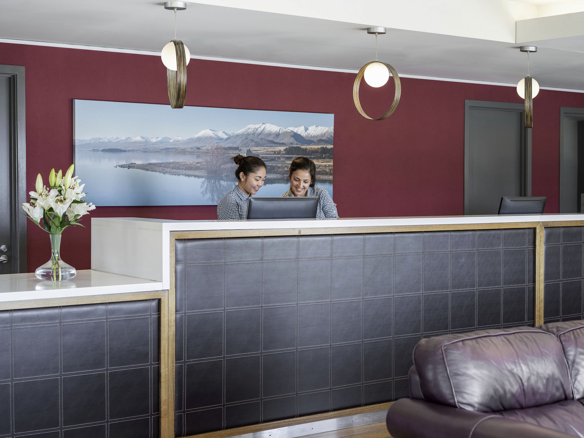 Peppers Bluewater Resort - Lake Tekapo - Lobby Area