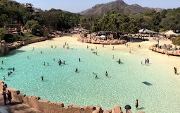 The valley of the waves