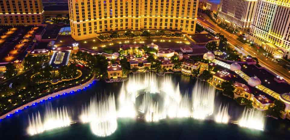 Musical Fountains at Bellagio