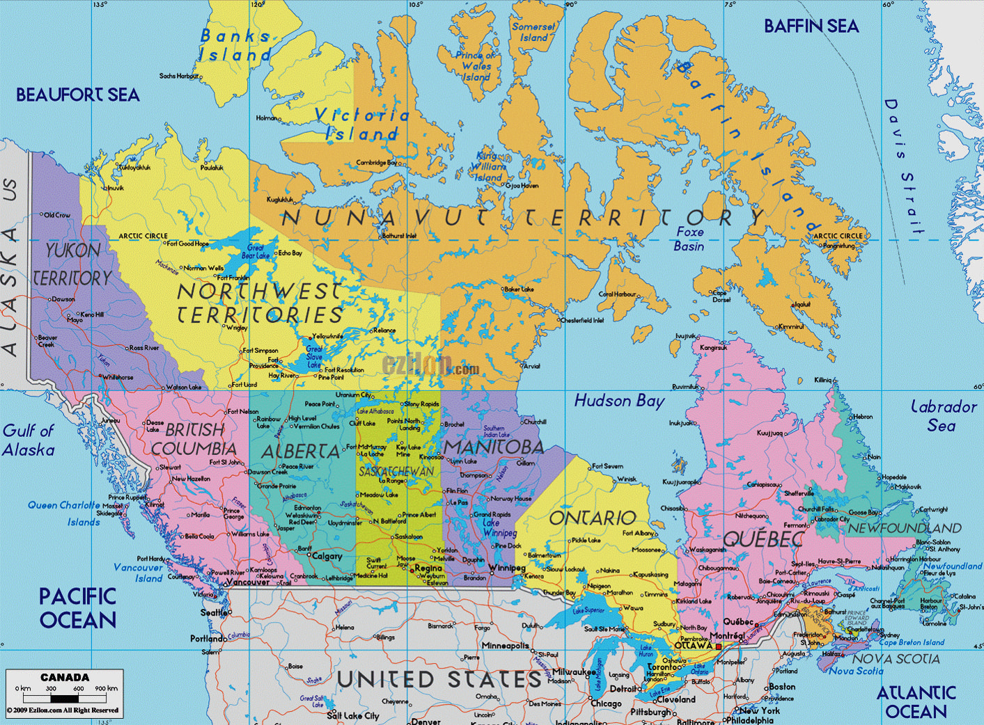Canada Map