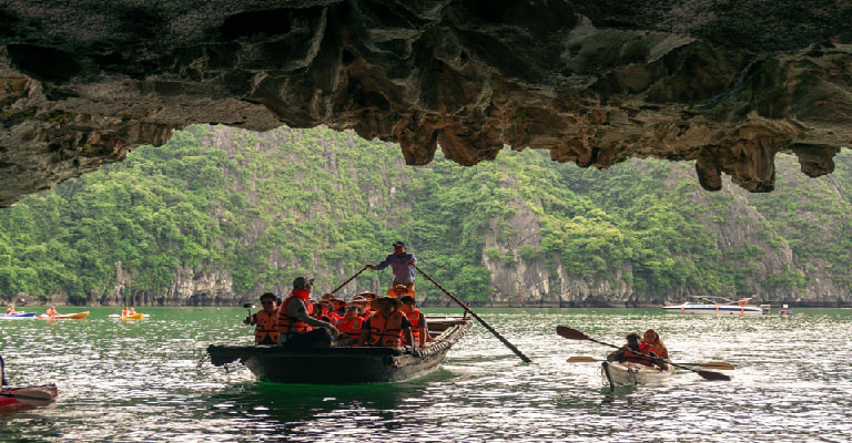 Dark And Light Cave Halong