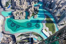 Fountain Burj khalifa