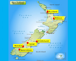 New Zealand Map