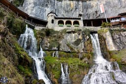 St beatus Hohlen Beatenberg Switzerland