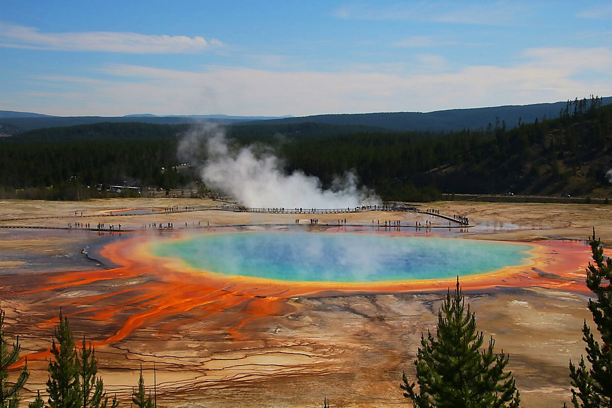 Yellow Stone National Park In USA