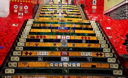 Escadaria Selaron public steps
