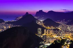 Brazil City Night View