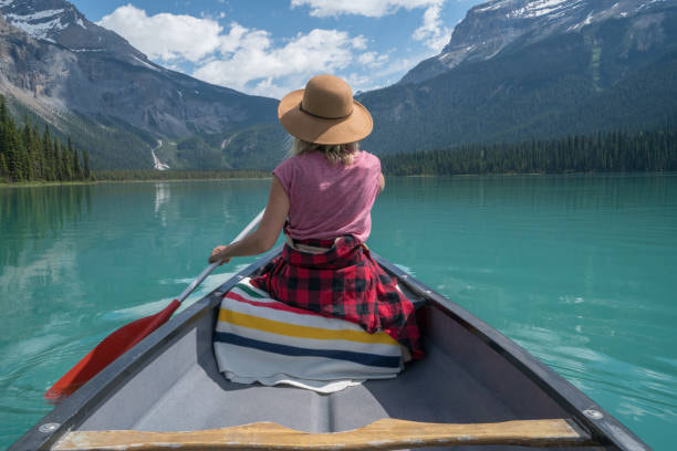 Canoe In Emerald Lake - 1