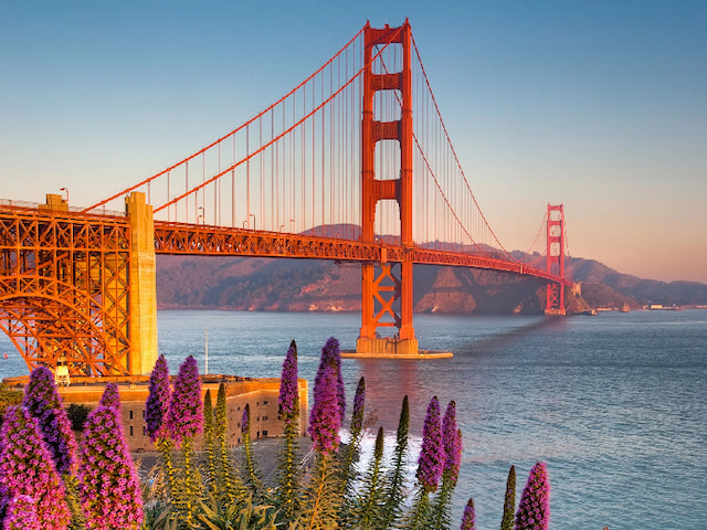 Walk Offshore At Golden Gate Bridge - 1