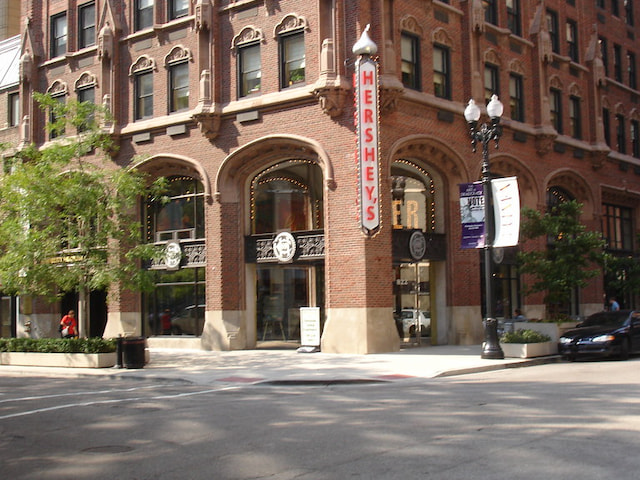 Visit The Hersheys Chicago candy store