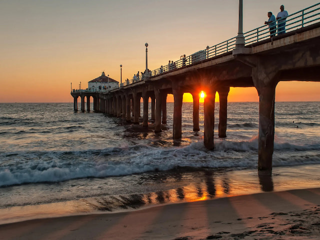 Hit one of the LA areas best beaches