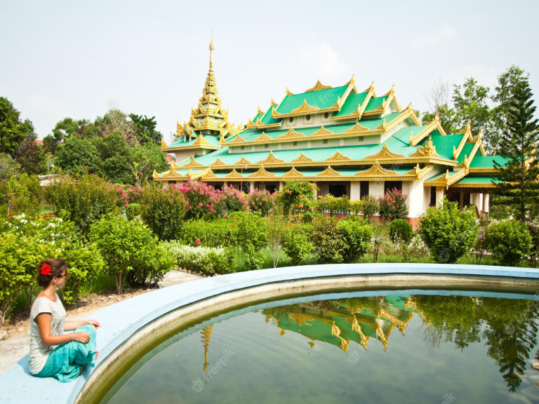Lumbini Monastic Site - 1