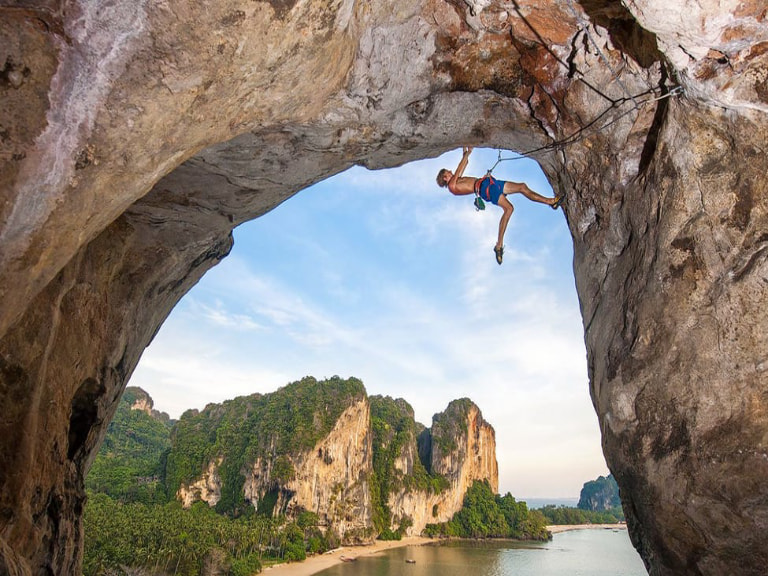Try Rock Climbing at Railay Beach - 1