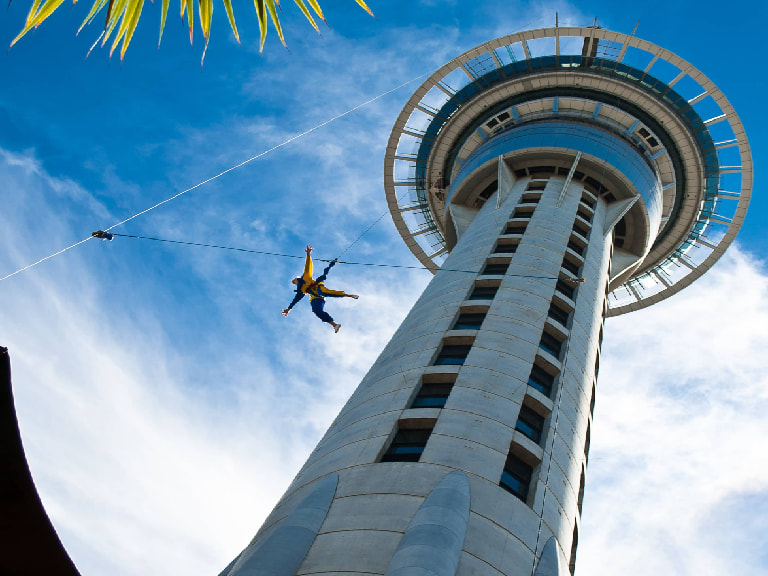 Leap Off The edge the sky Tower