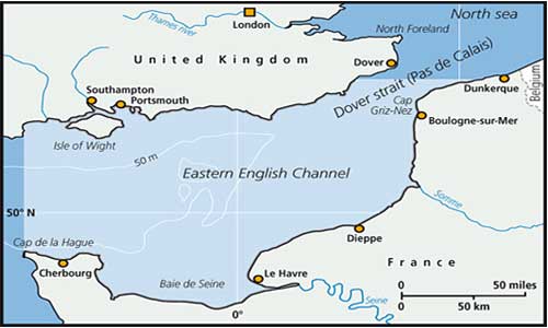 The English Channel : Europe Engineering Marvel